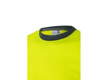 VL BRAHMA LARGE. Zweifarbiges technisches T-Shirt mit Bird-Eye-Design (140 g/m²), aus Polyester (100%)