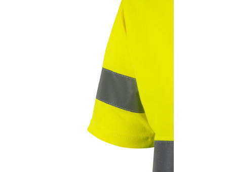 VL BRAHMA LARGE. Zweifarbiges technisches T-Shirt mit Bird-Eye-Design (140 g/m²), aus Polyester (100%)