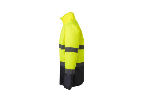 VL THEMIS. Zweifarbiger Parka (190g/m²), aus Polyester (100%), mit PU-Beschichtung