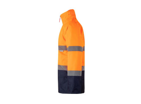 VL THEMIS LARGE. Zweifarbiger Parka (190g/m²), aus Polyester (100%), mit PU-Beschichtung