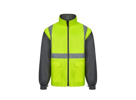 VL JUNO. Zweifarbiger 4-in-1-Parka (180 g/m²), aus Polyester (100%) mit PU-Beschichtung
