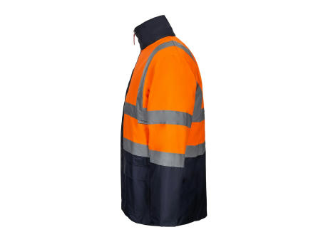 VL JUNO LARGE. Zweifarbiger 4-in-1-Parka (180 g/m²), aus Polyester (100%) mit PU-Beschichtung