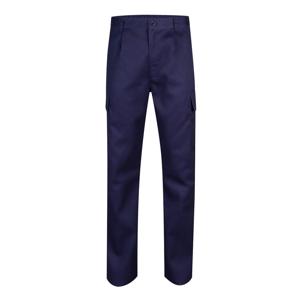 VL AINE. Hose aus Twill mit mehreren Taschen (190 g/m²), aus Baumwolle (20%) und Polyester (80%)