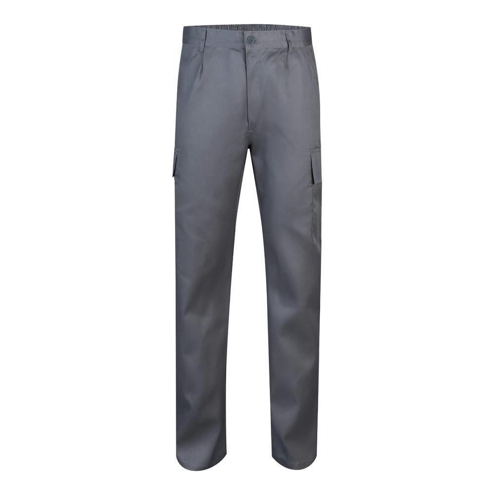 VL AINE. Hose aus Twill mit mehreren Taschen (190 g/m²), aus Baumwolle (20%) und Polyester (80%)