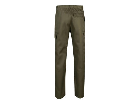 VL AINE. Hose aus Twill mit mehreren Taschen (190 g/m²), aus Baumwolle (20%) und Polyester (80%)