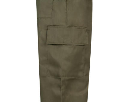 VL AINE. Hose aus Twill mit mehreren Taschen (190 g/m²), aus Baumwolle (20%) und Polyester (80%)