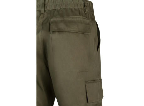 VL AINE. Hose aus Twill mit mehreren Taschen (190 g/m²), aus Baumwolle (20%) und Polyester (80%)