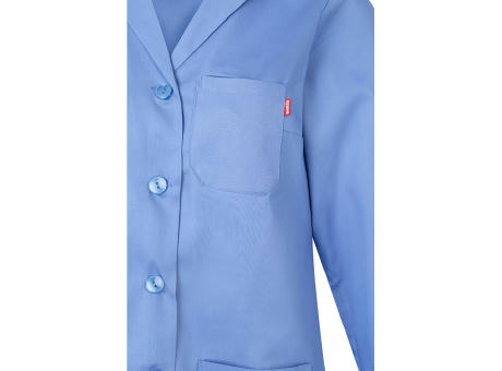 VL RAMA. Langärmeliger Kittel (175 g/m²), aus Baumwollköper (35 %) und Polyester (65 %)