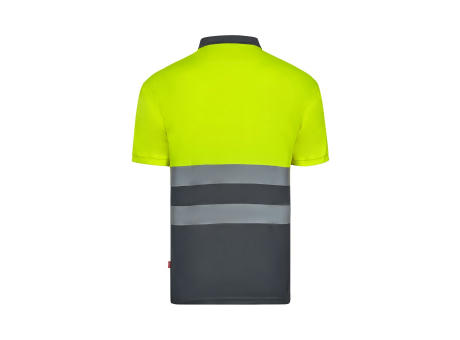 VL FORTUNA. Poloshirt (140g/m²) im Bird-Eye-Design mit kurzen Ärmeln, aus Polyester (100%)