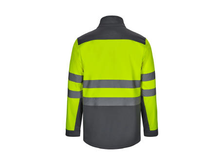 VL HESTIA. Zweifarbige Softshell-Jacke (280 g/m²) aus Polyester (96 %) und Elastan (4 %)