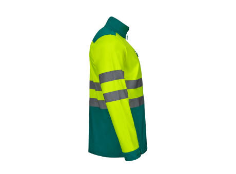 VL HESTIA. Zweifarbige Softshell-Jacke (280 g/m²) aus Polyester (96 %) und Elastan (4 %)