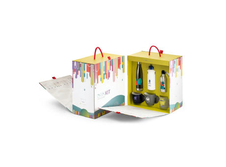 DRINKIT SHOWCASE. Muster-Set bedruckte Drinkware