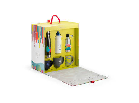 DRINKIT SHOWCASE. Muster-Set bedruckte Drinkware