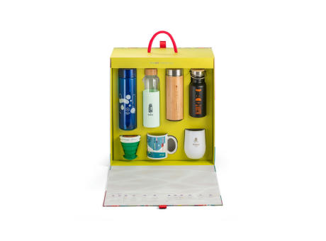 DRINKIT SHOWCASE. Muster-Set bedruckte Drinkware