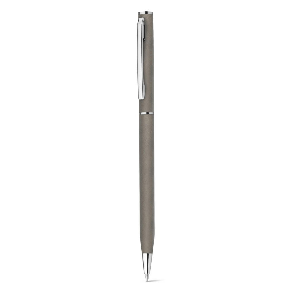 LESLEY METALLIC. Kugelschreiber aus aluminium mit blauschreibender Mine