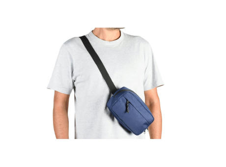 MYKONOS. Gürteltasche aus 600D recyceltem Polyester und Innenfutter aus 210D recyceltem Polyester