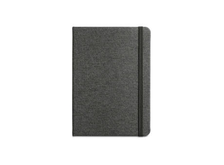 BOYD. A5 Notizbuch aus recyceltem Polyester (100% rPET) mit linierten Blättern