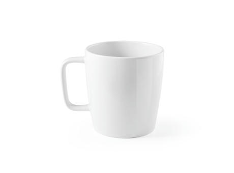 DHONI WHITE. Keramik-Becher 450 mL