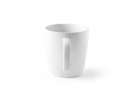 DHONI WHITE. Keramik-Becher 450 mL