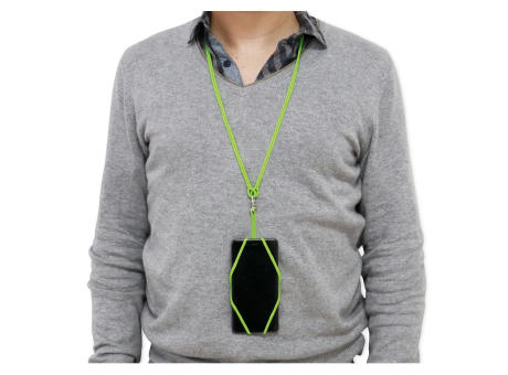 NICOLAUS. Kartenetui mit Smartphone-Halter