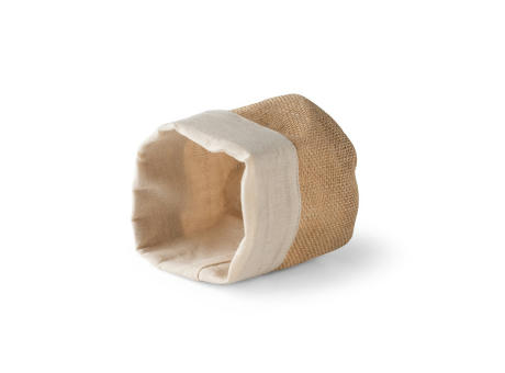 DUCASSE. Mehrzweckbeutel aus Jute (260g/m²) und Baumwolle (120g/m²)
