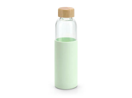 DAKAR. Flasche aus Bambus und Borosilikatglas 600 ml