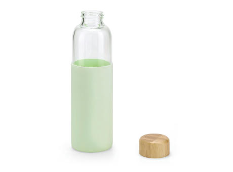 DAKAR. Flasche aus Bambus und Borosilikatglas 600 ml