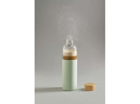 DAKAR. Flasche aus Bambus und Borosilikatglas 600 ml