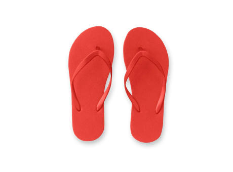 MAUPITI S / M. Bequeme Zehensandalen mit PE-Sohle und PVC-Riemen