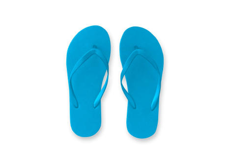MAUPITI L / XL. Bequeme Zehensandalen mit PE-Sohle und PVC-Riemen