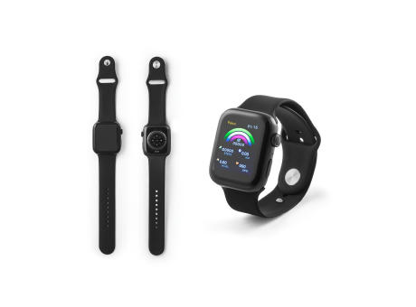 WILES. Smartwatch mit 1.85"-Bildschirm, IPX4, 3 Tage Akkulaufzeit und Silikonarmband