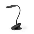 NESBIT II. Tragbare Schreibtischlampe mit Clip und 30 Stunden Betriebsdauer aus 65 % rABS