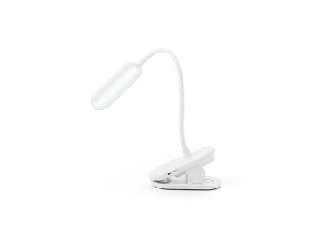 NESBIT II. Tragbare Schreibtischlampe mit Clip und 30 Stunden Betriebsdauer aus 65 % rABS