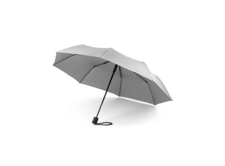 CIMONE. Faltbarer Regenschirm aus recyceltem Polyester (100% rPET) 190T Pongé mit automatischer Öffnung