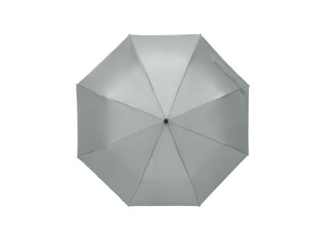 CIMONE. Faltbarer Regenschirm aus recyceltem Polyester (100% rPET) 190T Pongé mit automatischer Öffnung