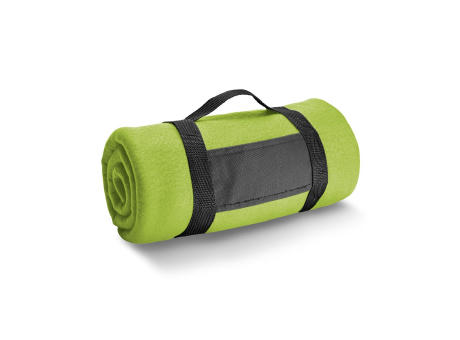 THORPE. Fleecedecke (180 g/m²) mit abnehmbarem Griff