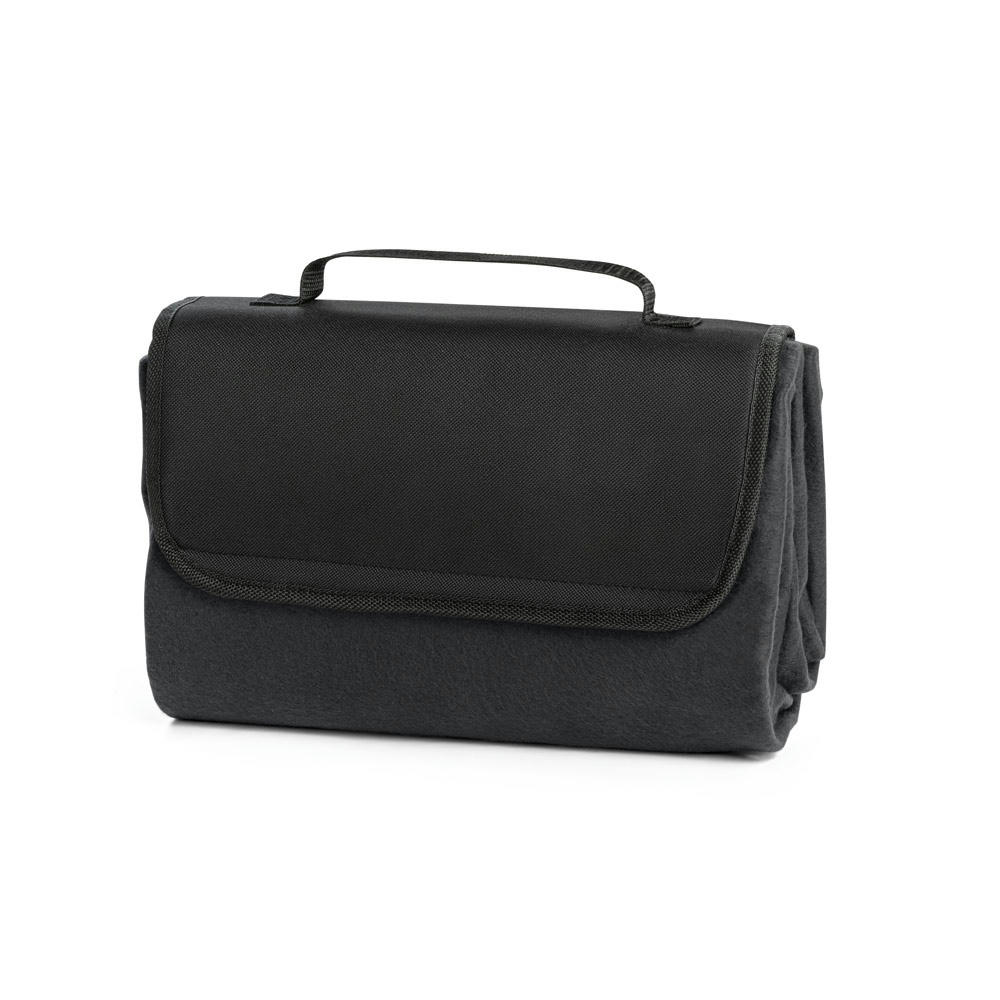 RILEY. Fleecedecke (180 g/m²) mit Visier