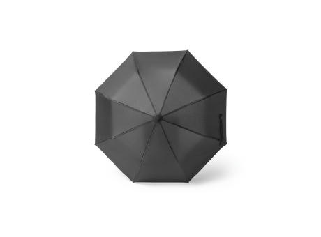 SKYLAR. 2-in-1-Regenschirm mit Einkaufstasche inklusive. Dieser ist aus recyceltem Polyester