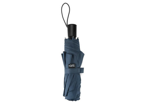 SKYLAR. 2-in-1-Regenschirm mit Einkaufstasche inklusive. Dieser ist aus recyceltem Polyester