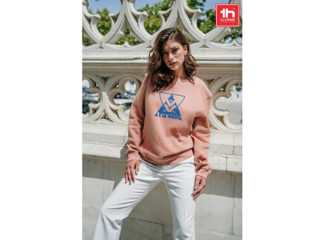 THC DELTA. Sweatshirt (unisex) aus Baumwolle und Polyester