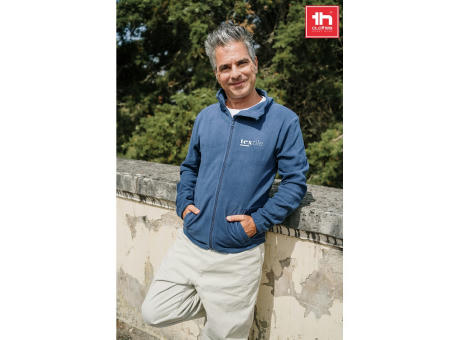 THC HELSINKI. Herren-Fleecejacke aus Polyester