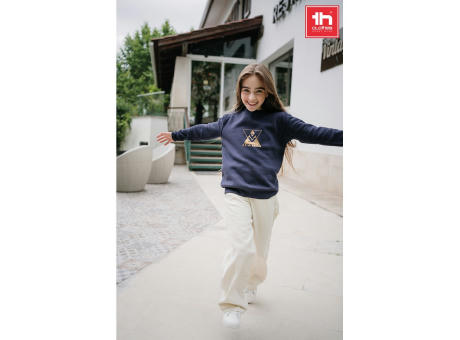 THC DELTA KIDS. Kindersweatshirt aus recycelter Baumwolle und Polyester