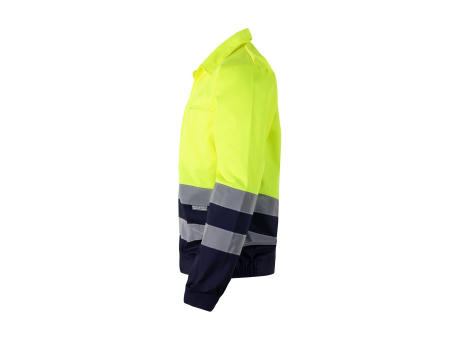 VL NEPTUNE LARGE. Zweifarbige Twill-Jacke (210g/m²) aus Polyester (80%) und Baumwolle (20%)
