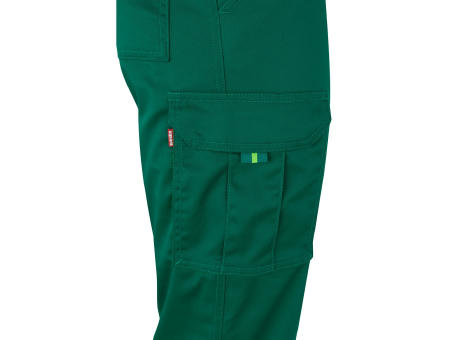 VL ZEUS LARGE. Zweifarbige Stretch-Hose mit mehreren Taschen (240 g/m²), aus Baumwolle (46 %), EME (38 %) und Polyester (16 %)