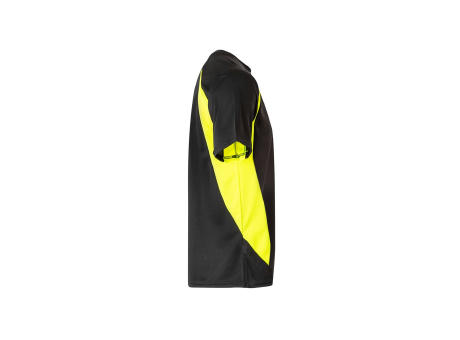VL SLAYER. Zweifarbiges technisches T-Shirt mit Bird-Eye-Design (160 g/m²), aus Polyester (100%)
