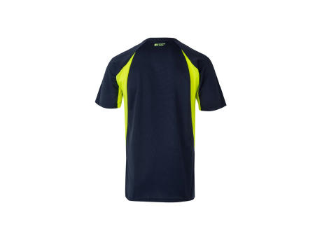 VL SLAYER. Zweifarbiges technisches T-Shirt mit Bird-Eye-Design (160 g/m²), aus Polyester (100%)