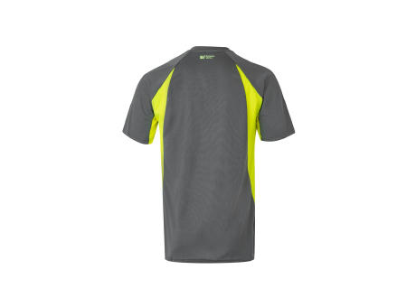 VL SLAYER. Zweifarbiges technisches T-Shirt mit Bird-Eye-Design (160 g/m²), aus Polyester (100%)