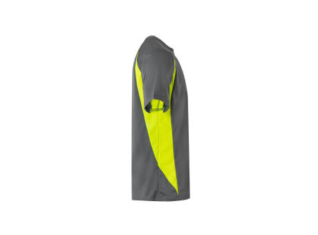VL SLAYER. Zweifarbiges technisches T-Shirt mit Bird-Eye-Design (160 g/m²), aus Polyester (100%)