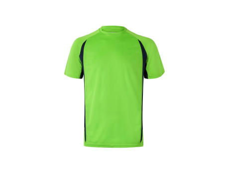 VL SLAYER. Zweifarbiges technisches T-Shirt mit Bird-Eye-Design (160 g/m²), aus Polyester (100%)