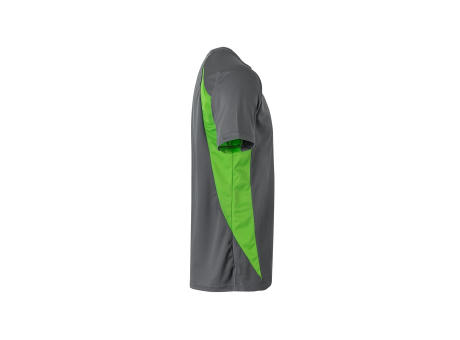 VL SLAYER. Zweifarbiges technisches T-Shirt mit Bird-Eye-Design (160 g/m²), aus Polyester (100%)